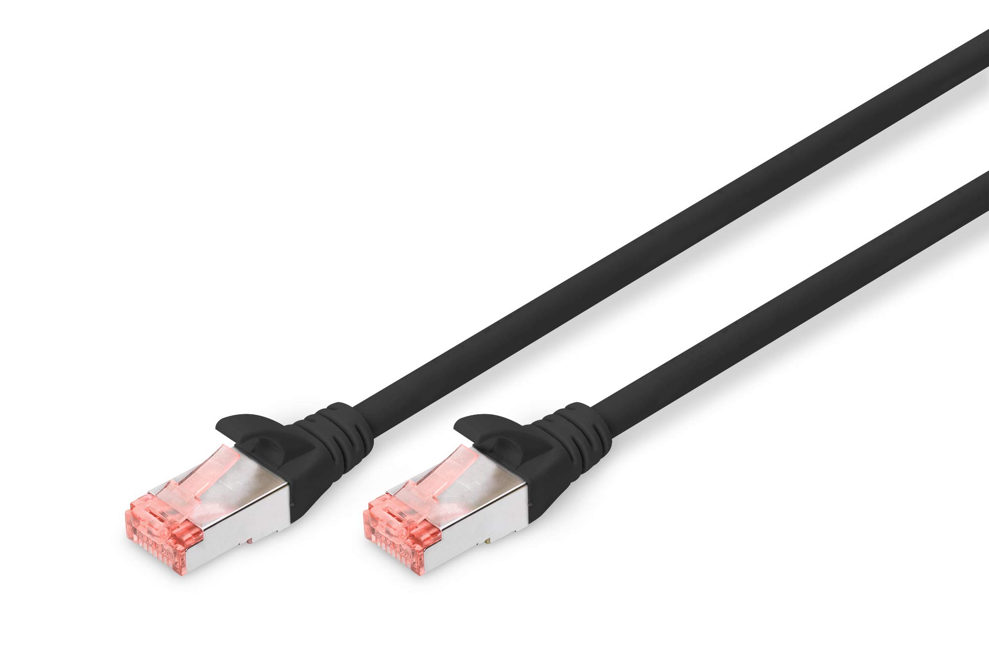 DIGITUS Cat 6-0.5m LAN Cable - RJ45 Network Cable - S/FTP Shielded