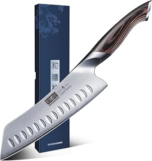 HOSHANHO Santoku Messer, Ultra Scharfe Küchenmesser Kochmesser