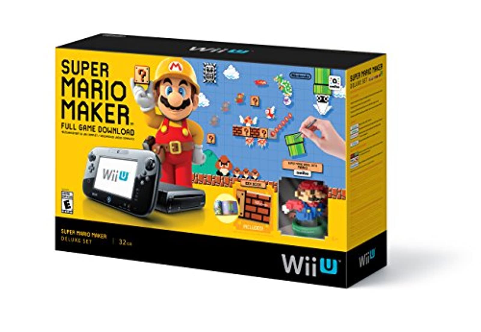 Super Mario Maker Console Deluxe Set - Nintendo Wii U (Canada Import) (Renewed)