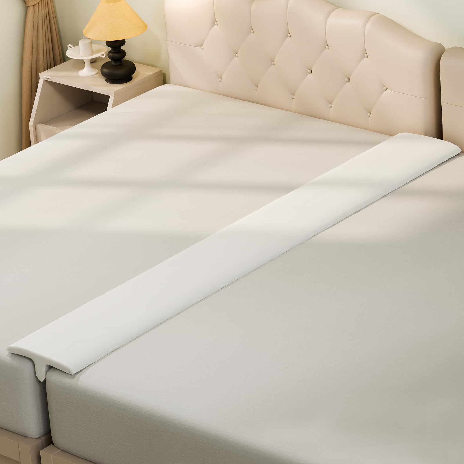 ENITYA 80"x12" Wide Split King Gap Filler for Adjustable Bed,Up to 3" Gap | Bed 