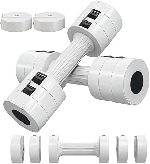 SPORTNOW Adjustable Dumbbell Set of Two for Men and Women 2.2kg 3.6kg 5kg