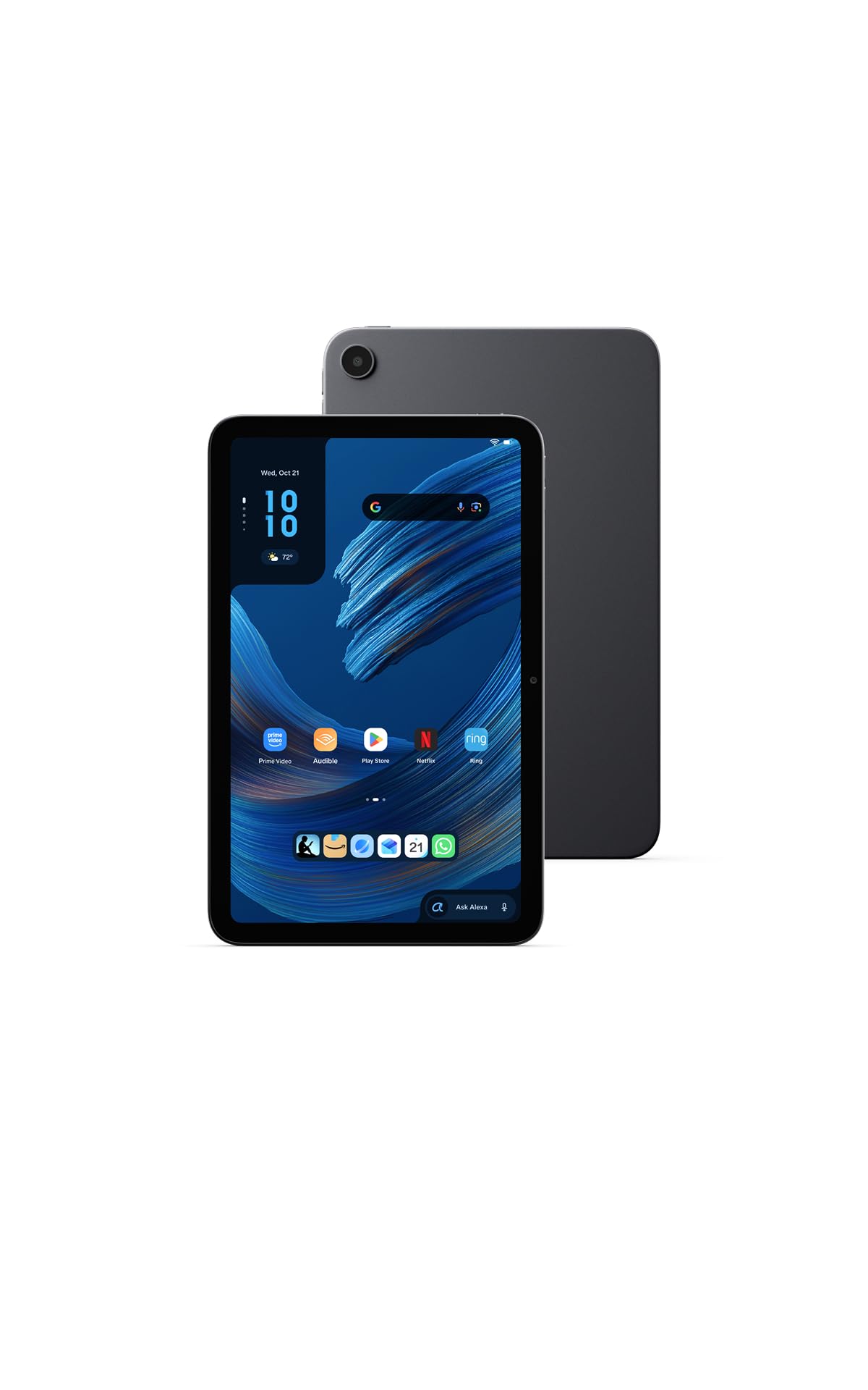 Amazon Alexa Tablet 8 (all-new), 8GB RAM, 128GB, 8.7″ compact tablet with vivid 