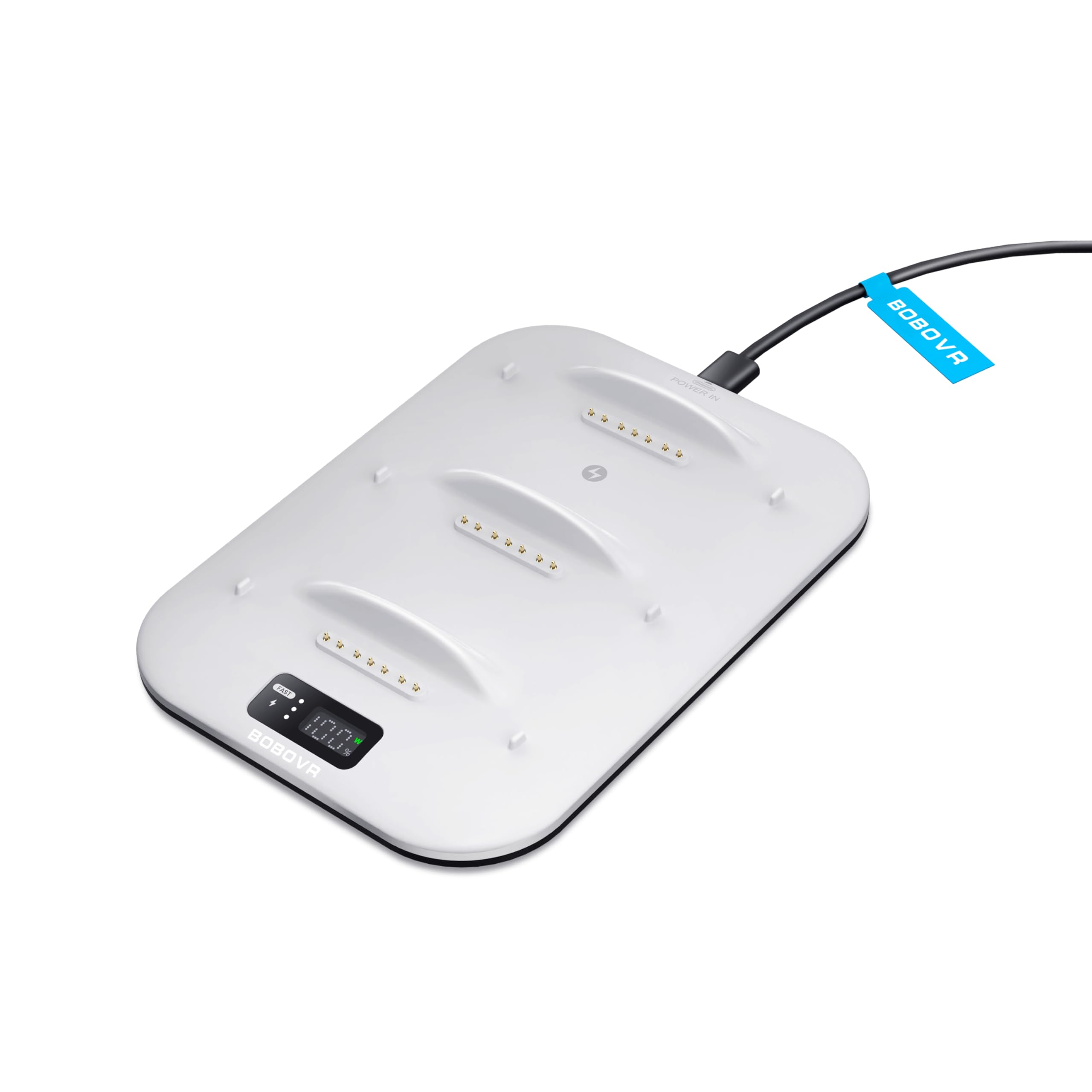 BOBOVR BD3 Charging Dock, Providing Fast Charging for 3*B100, 30W Power, 0-80% i