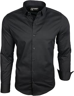 Subliminal Mode Men's Long Sleeve Shirt | Classic Fit | Comfortable and Easy to Wash | Ideal for Office and Casual Outings S500