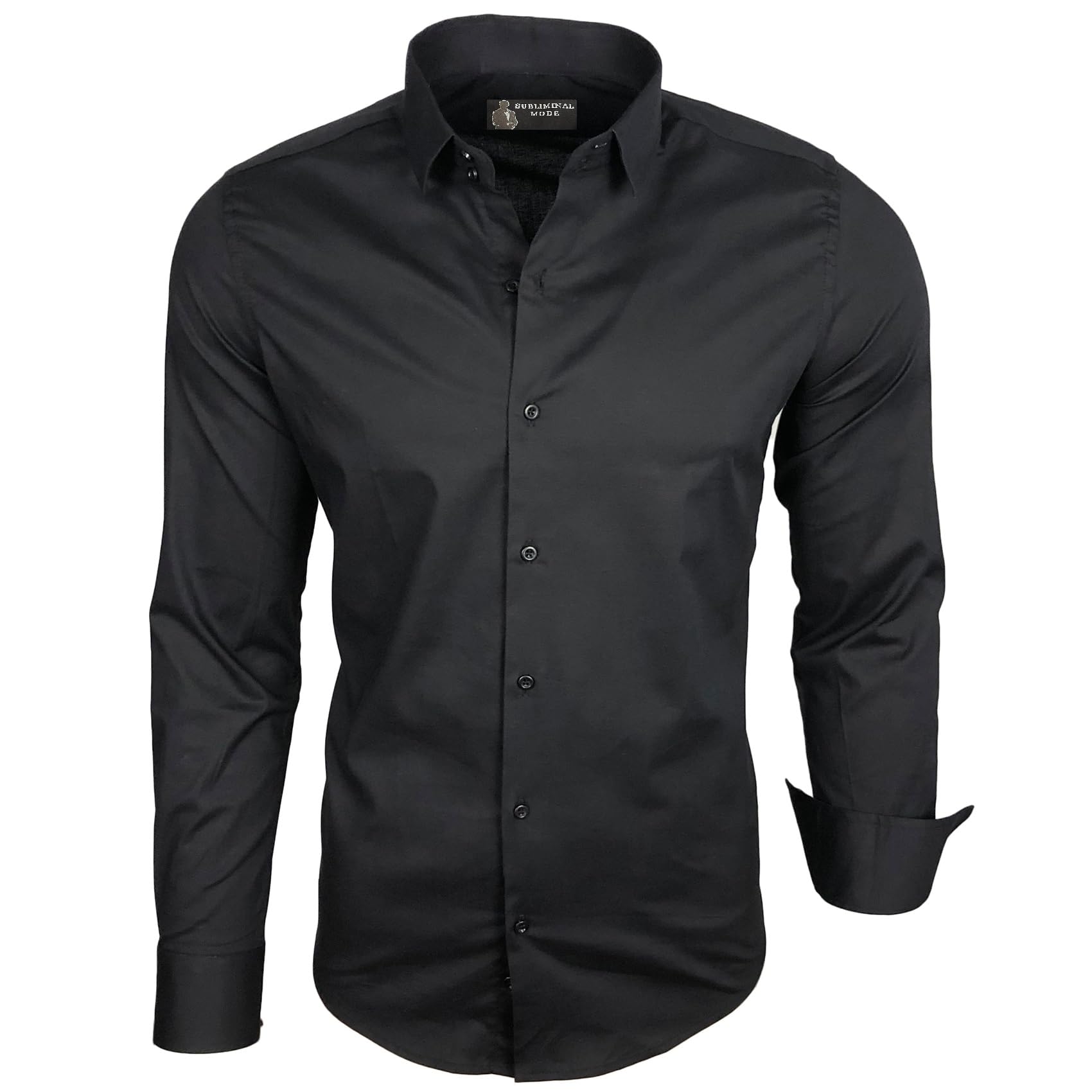 Subliminal Mode Men's Long Sleeve Shirt | Classic Fit | Comfortable and Easy to 