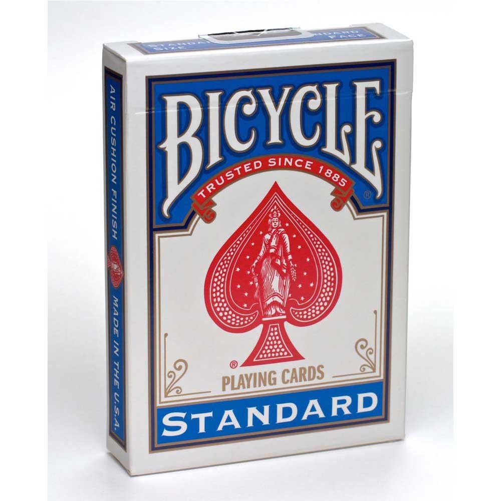 Bicycle Playing Cards for Play - Poker Size, [Colors May Vary: Red, Blue or Blac