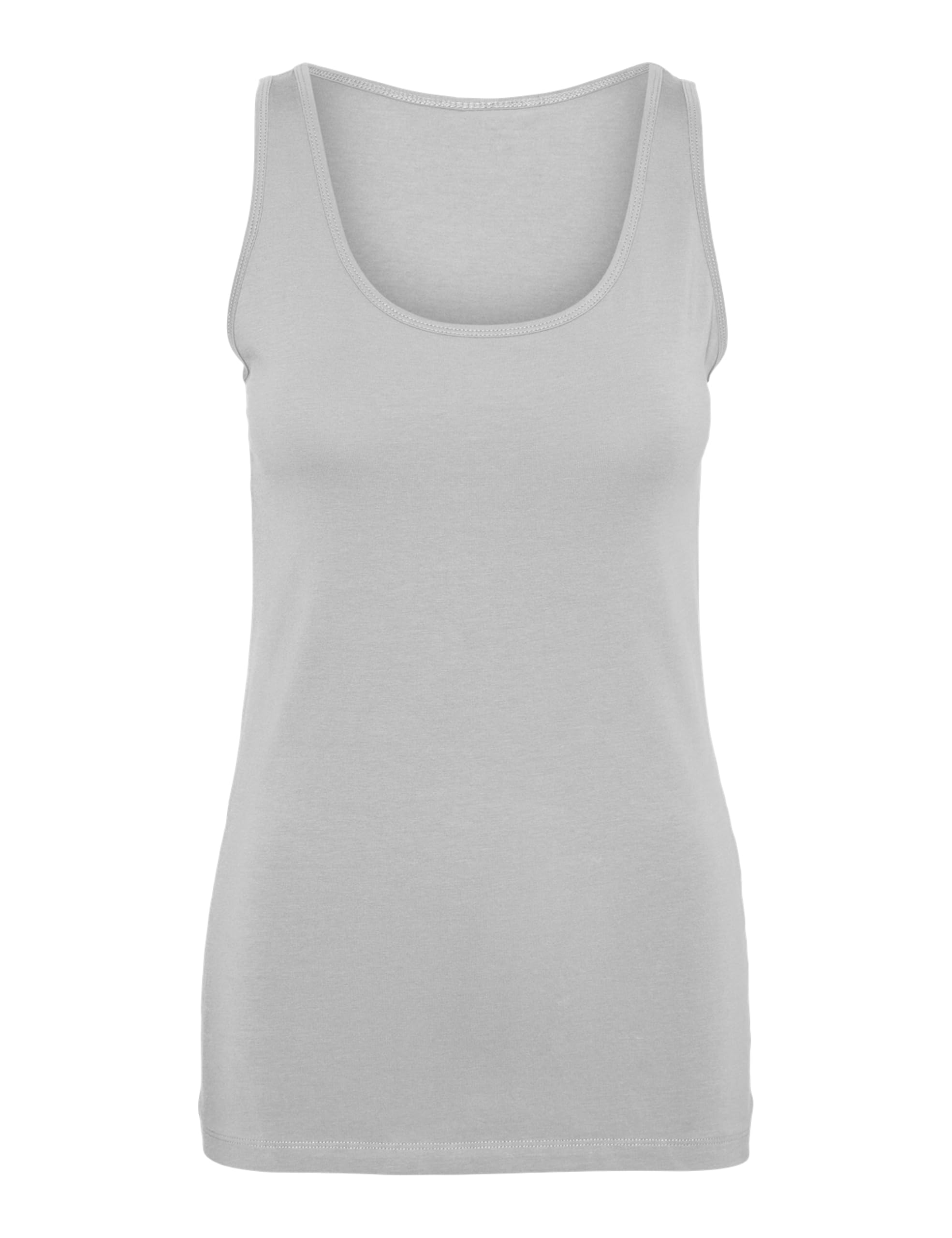 VERO MODA Vmlulu Long Tank Top Jrs Ga Noos Vmlulu – Jrs Ga Noos Women's Long Tan