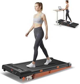 Cybergoing T10 Walking Pad Treadmill Powered By Bosch®, Under Desk | Treadmill, Fixed 7% Manual Incline, Up to 4 MPH, 300lb Capacity, App + Remote, 15"x36" Belt, Treadmills for Home