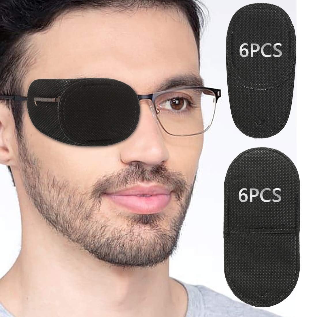 VEEJION Eye Patches for Adults Kids Eye Patch for Glasses Treat Lazy Eye Amblyop
