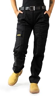 SITE KING Ladies Cargo Combat Work Trousers | Ladies' cargo combat work trousers with practical multi-pocket storage for trade, warehouse and site work