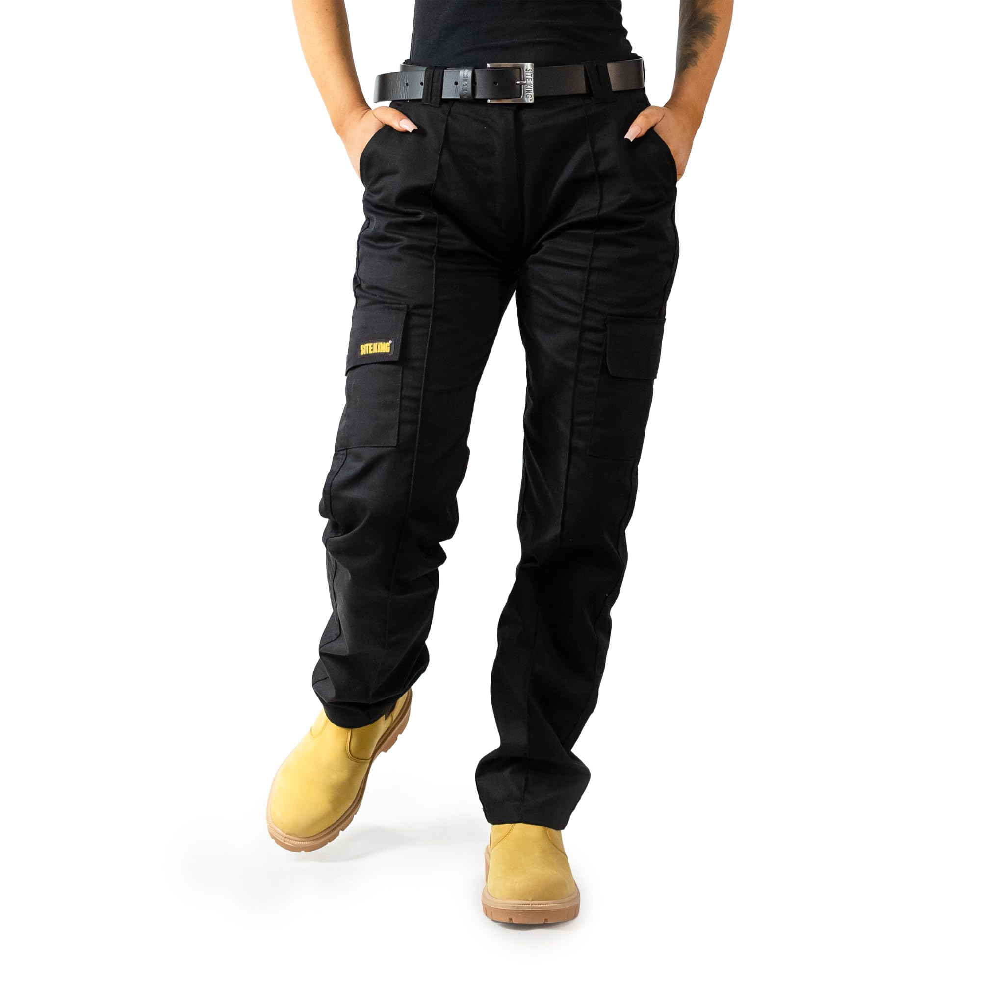 SITE KING Ladies Cargo Combat Work Trousers | Ladies' cargo combat work trousers