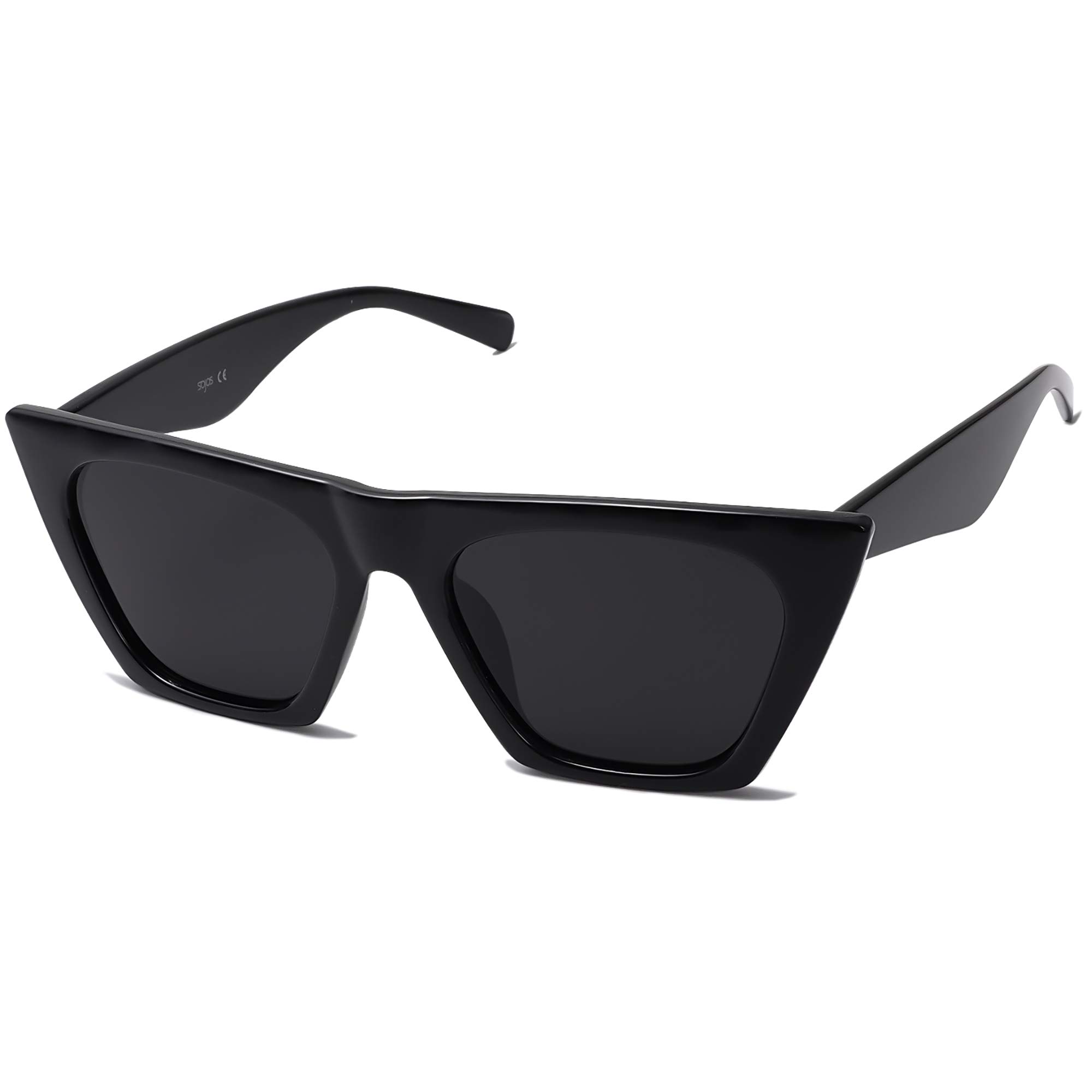 SOJOS Retro Square Cat Eye Polarized Women Sunglasses Trendy Style BELLA SJ2115 