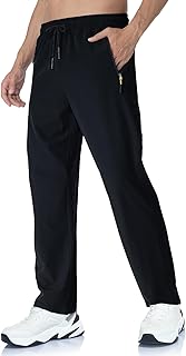 Rapoo Mens Lightweight Hiking Pants Quick Dry Stretch Joggers for Running Workout Casual