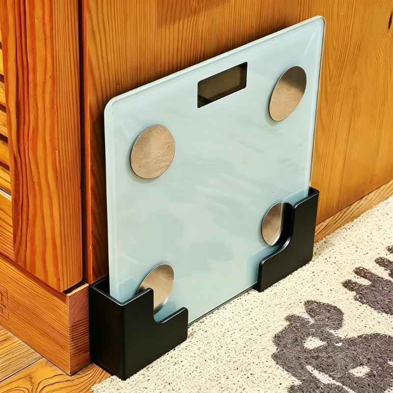 Wall-Mounted Scale Storage Racks, Bathroom Digital Scale Storage Box Without Dri