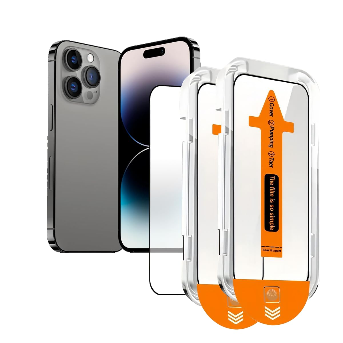 |2 Pack| Premium Screen Protector for iPhone 16 Pro Max (6.9') Tempered Glass Ed