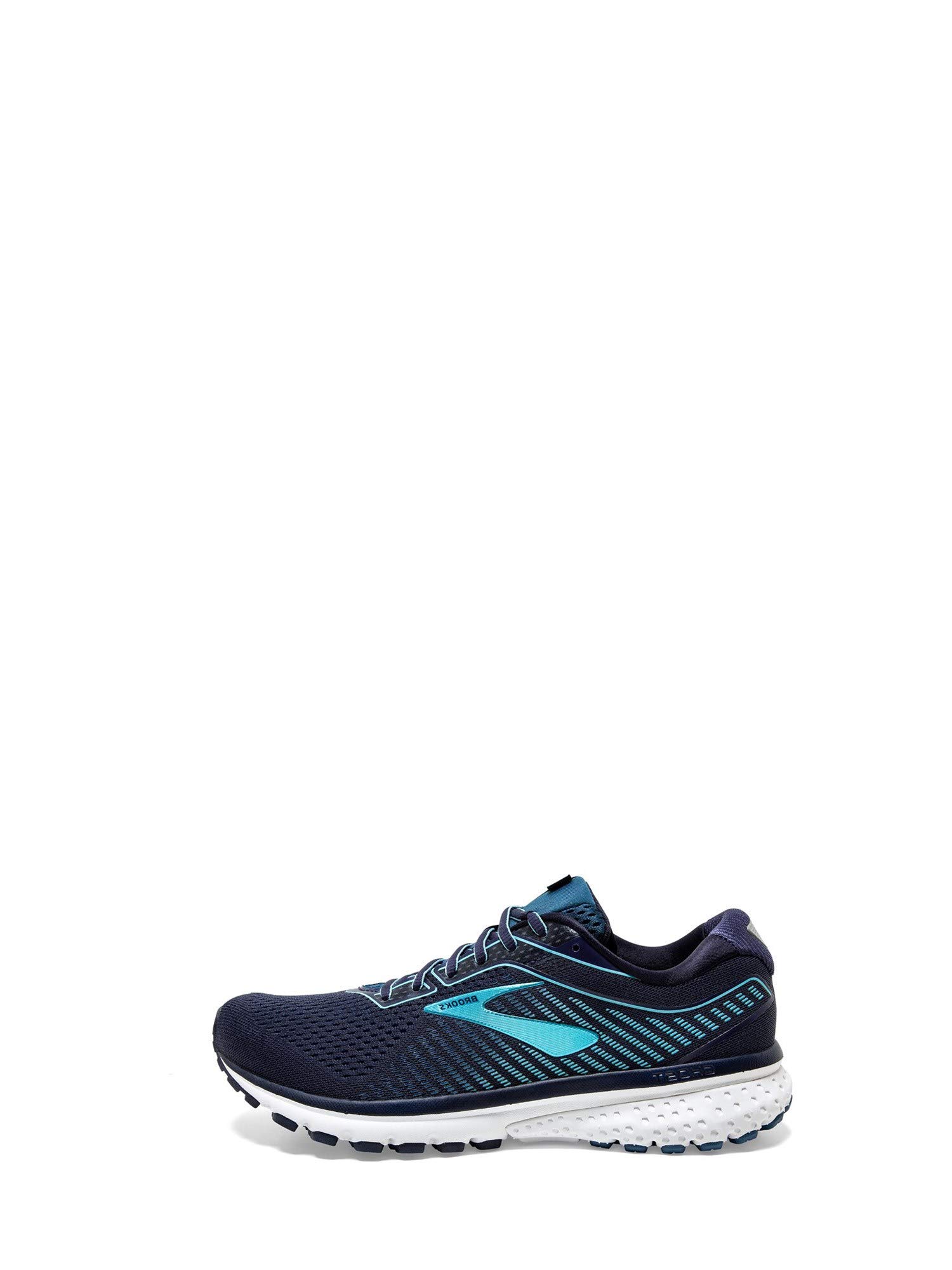 Brooks Ghost 12, Women's Running Shoe, Navy Blue Stellar Blue, 40.5 EU