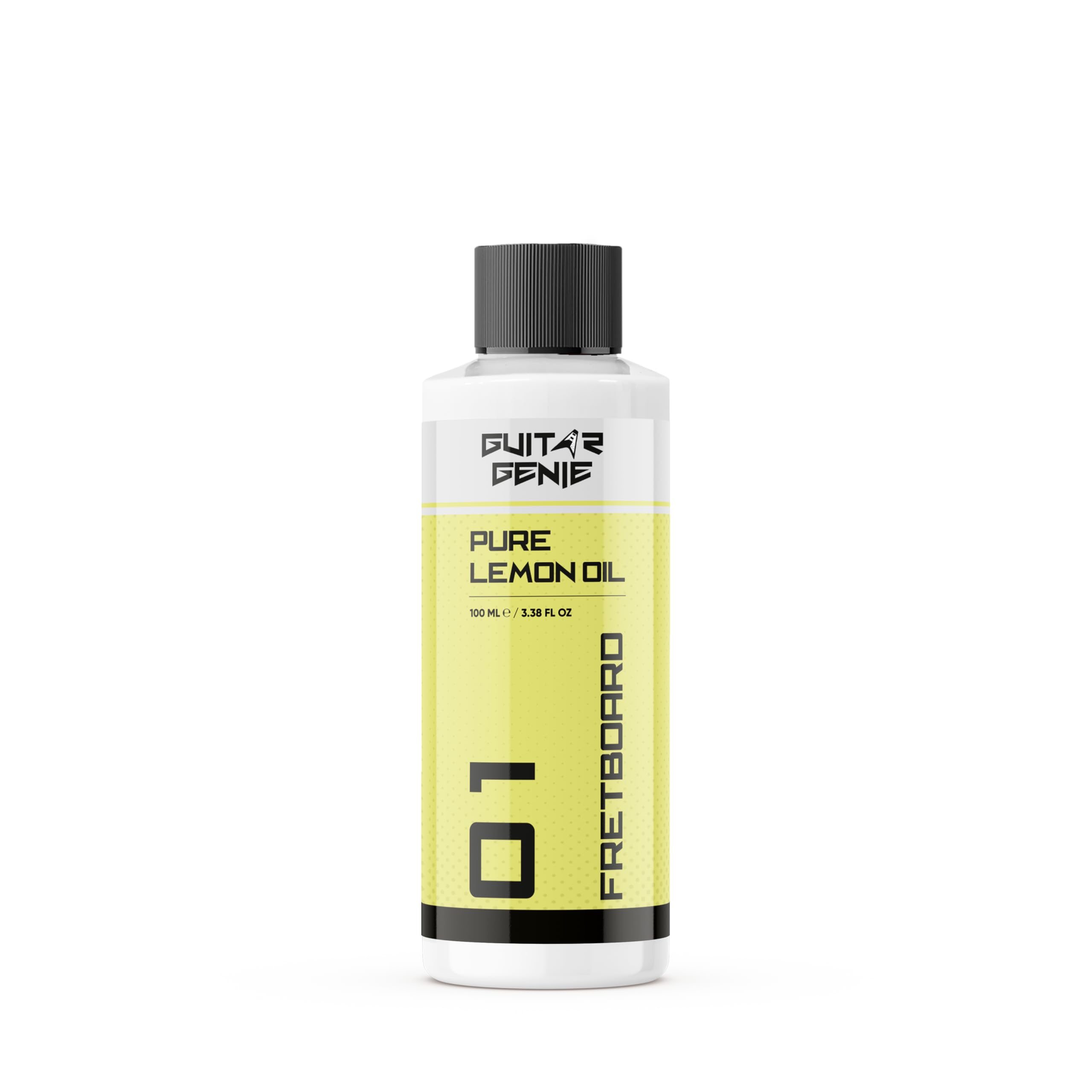 Guitar Genie - Lemon Oil - Guitar Fretboard Oil - Removes Dirt, Grease Build Up 