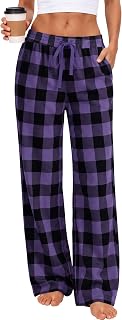 Womens Buffalo Plaid Pajama Pants