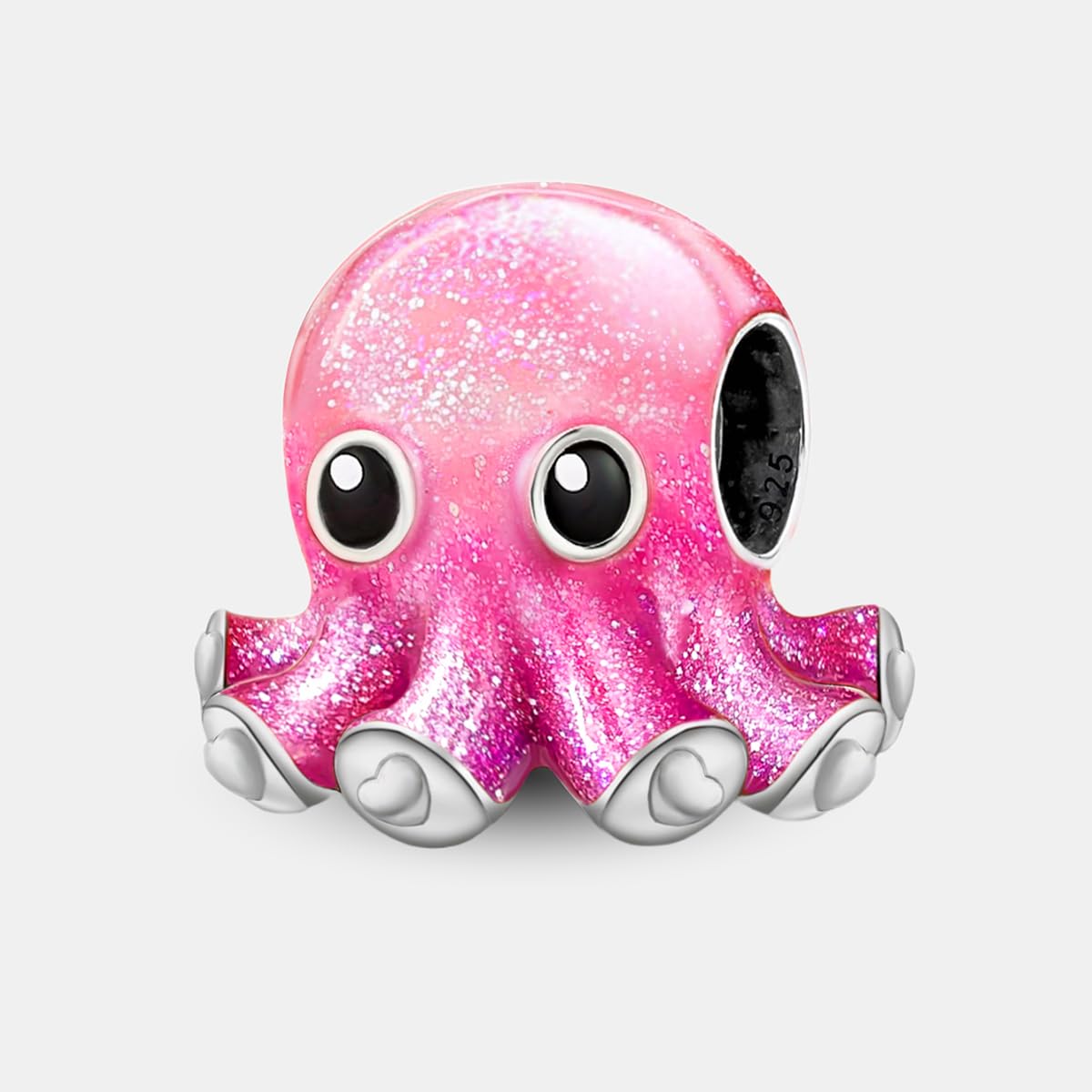1 x Fashion Sterling Silver Cute Animal Series Bead Charm Perfect for DIY jewelr