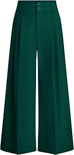 PRETTYGARDEN Women's High Waisted Wide Leg Dress Pants