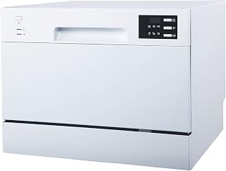 SPT SD-2225DWA Energy Star Countertop Dishwasher with Delay Start & LED – White