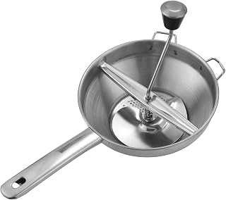 wemee Stainless Steel Rotary Food Mill Great for Making Puree or Soups of Vegetables