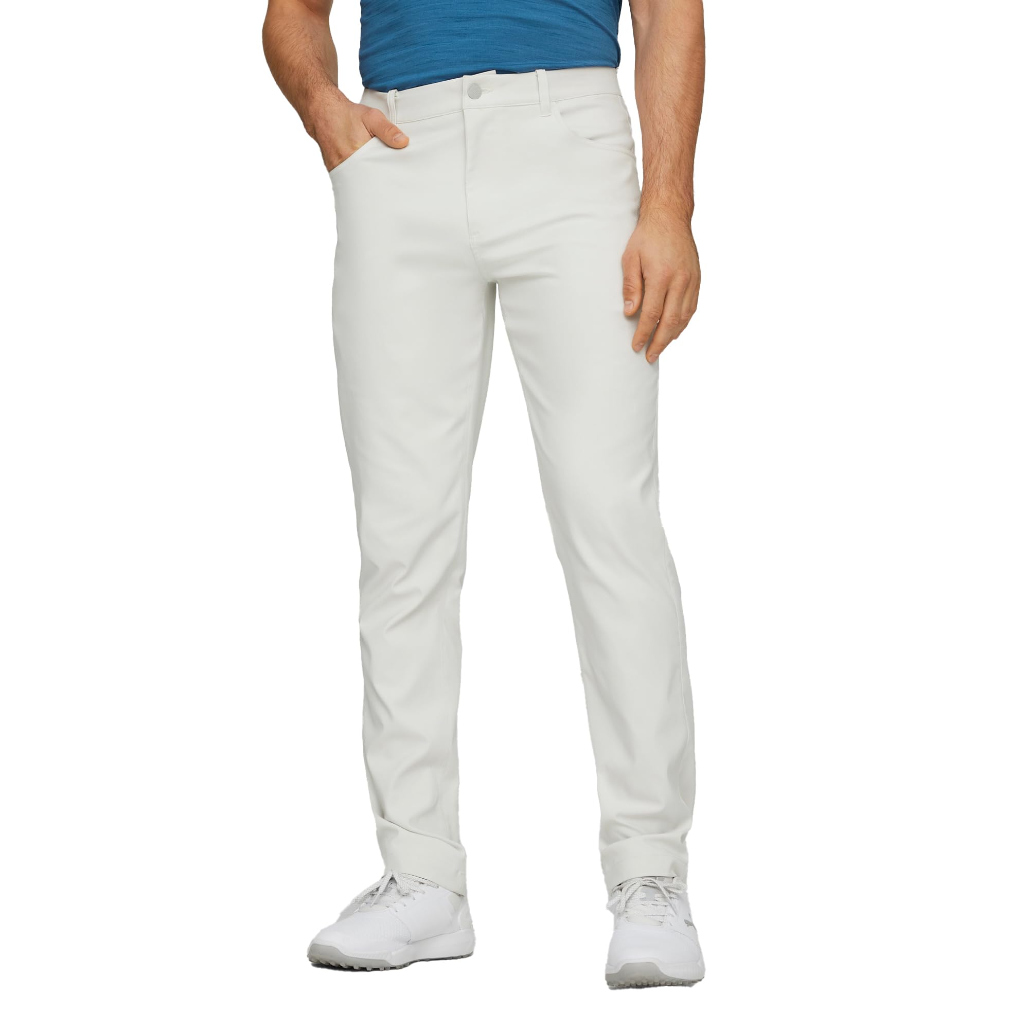 PUMA Mens Dealer 5 Pocket Pants Casual - Blue
