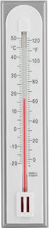 Accurate Room Thermometer for Use As Room Temperature Thermometer | Monitor in The Home Office Garden or Greenhouse Easily Wall Mounted House Indoor Outdoor (Grey)