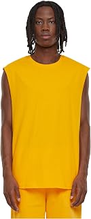 Urban Classics Open Edge Sleeveless Tee Men's T-Shirt Black Regular