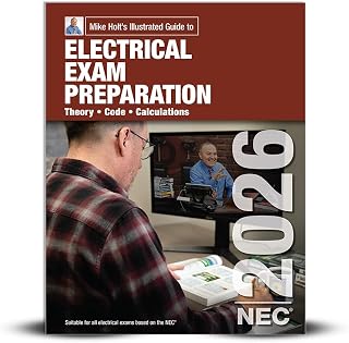 Mike Holt's Illustrated Guide to Electrical Exam Preparation Textbook, 2026 NEC