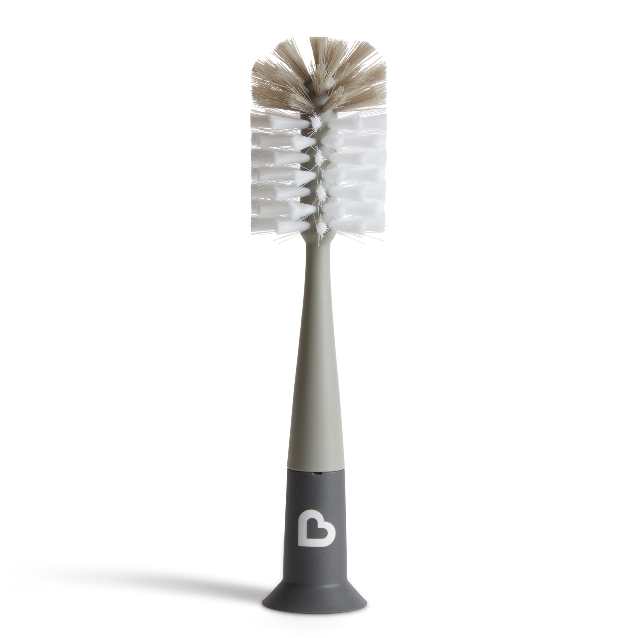 Munchkin Bristle Bottle Brush, Grey