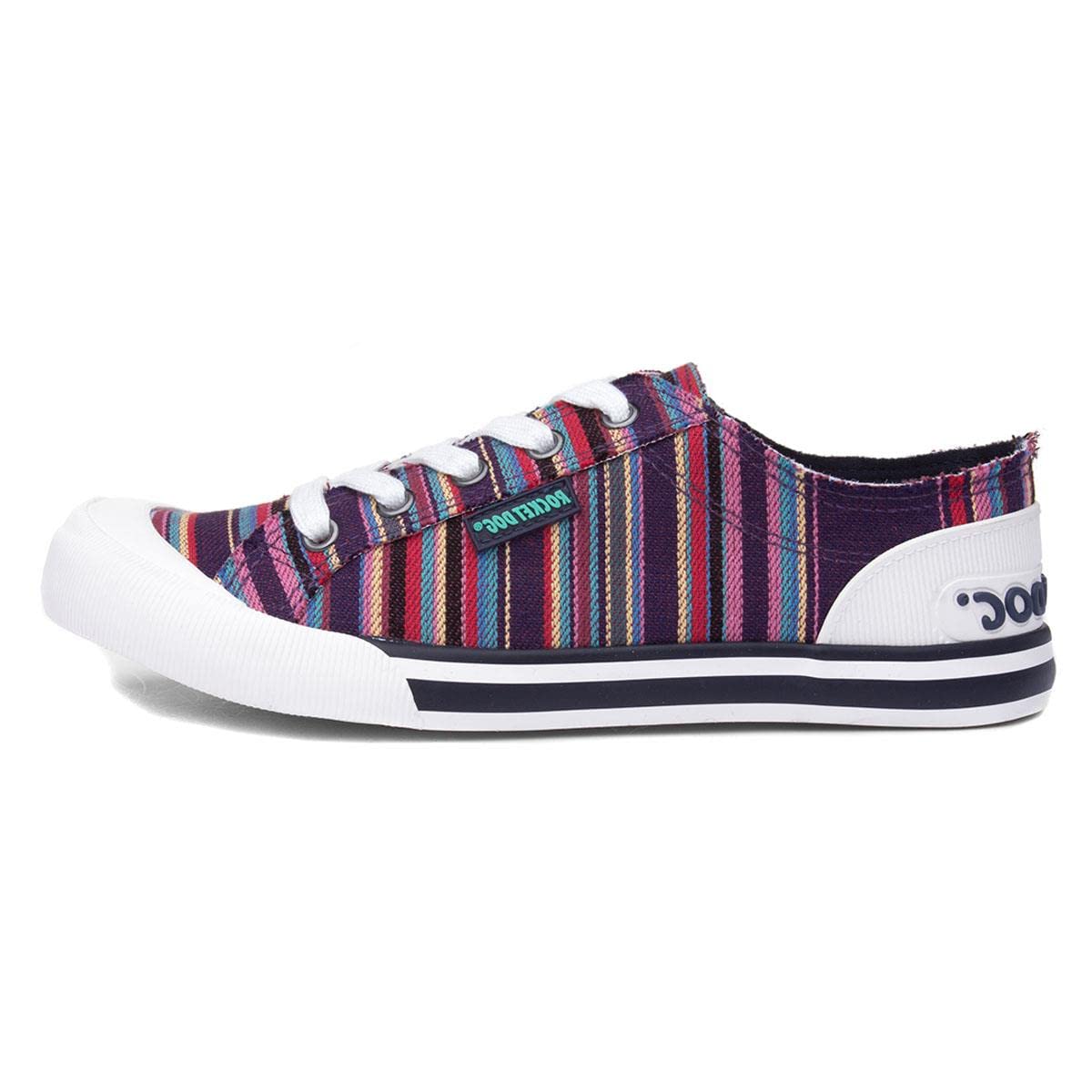 Rocket Dog Jazzin Sneaker Boots Black///White 3/8 UK