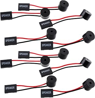 Mozeat Lens 10 PCS Motherboard Speaker PC Motherboard Internal Speaker Mini Computer Case Speakers Pc Internal Bios Plug Buzzer Alarm