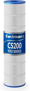 Swimara Pro Series for Jandy CS200 Pool Filter Cartridge 200 sq ft | Replaces R0462400/PJANCS200/C-8418; fits Jandy CS200; 3 oz/sq yd trilobal media for flow & easy rinsing