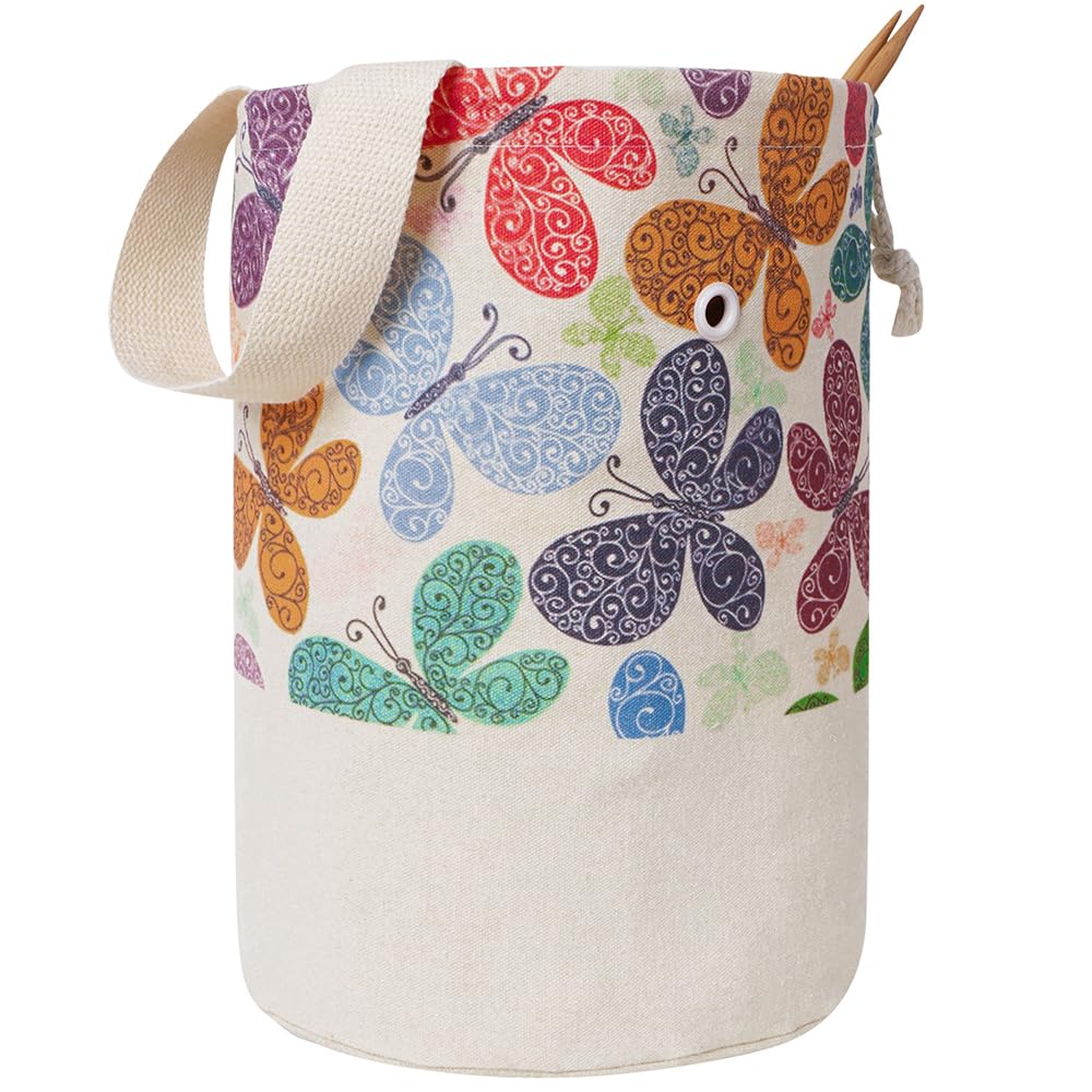 TOGETRUE Yarn Bag, Knitting Crochet Bag, Portable Yarn Storage Bags Organizer fo