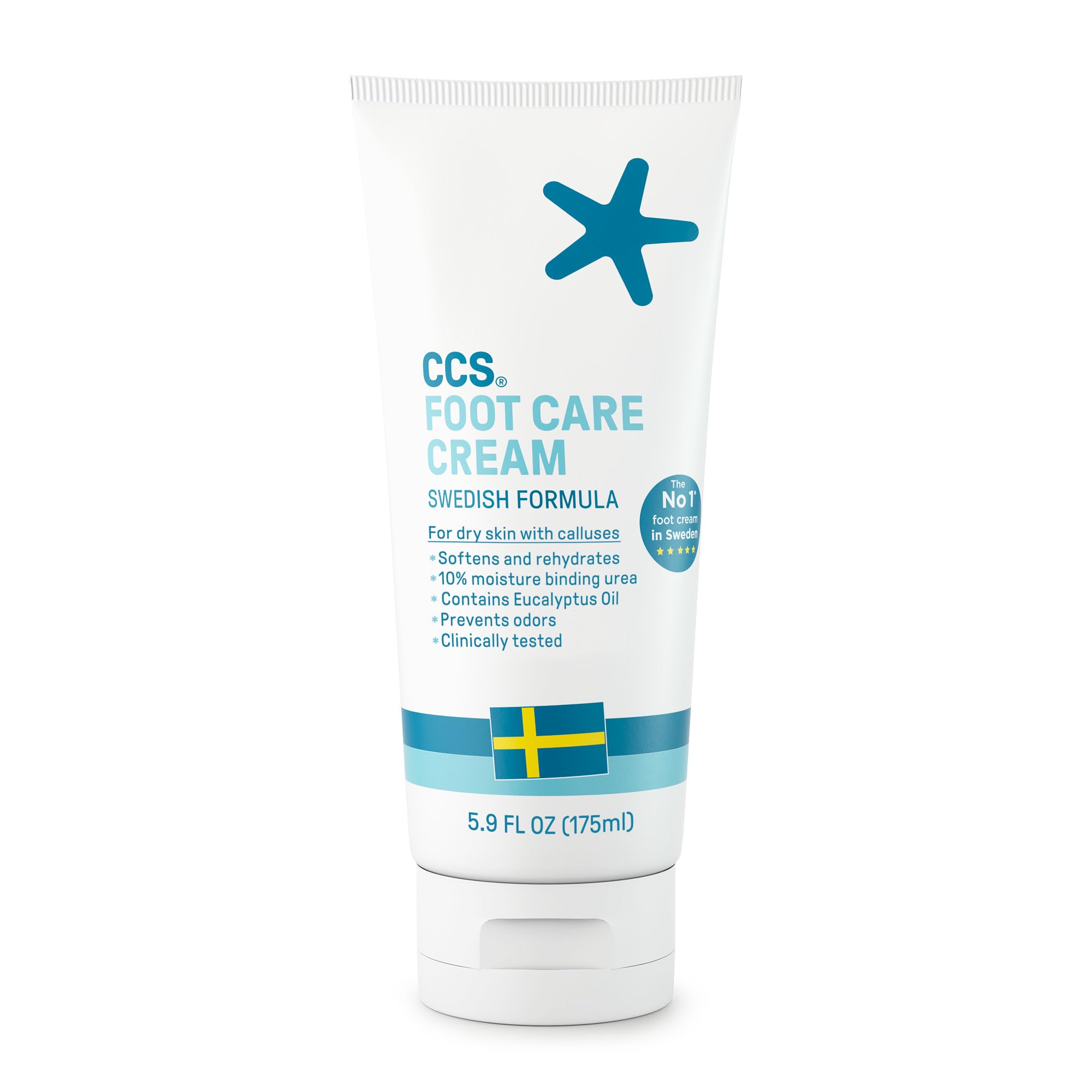 CCS Professional Foot Care Cream 175 ml - Moisturise and Protect Dry and Calluse