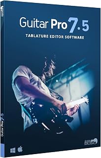 Guitar Pro 7.5 - Tablature and Notation Editor, Score Player, Guitar Amp and FX Software