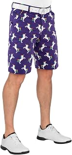 Royal & Awesome SHORTS Men's, Red/White/Blue/Green, L