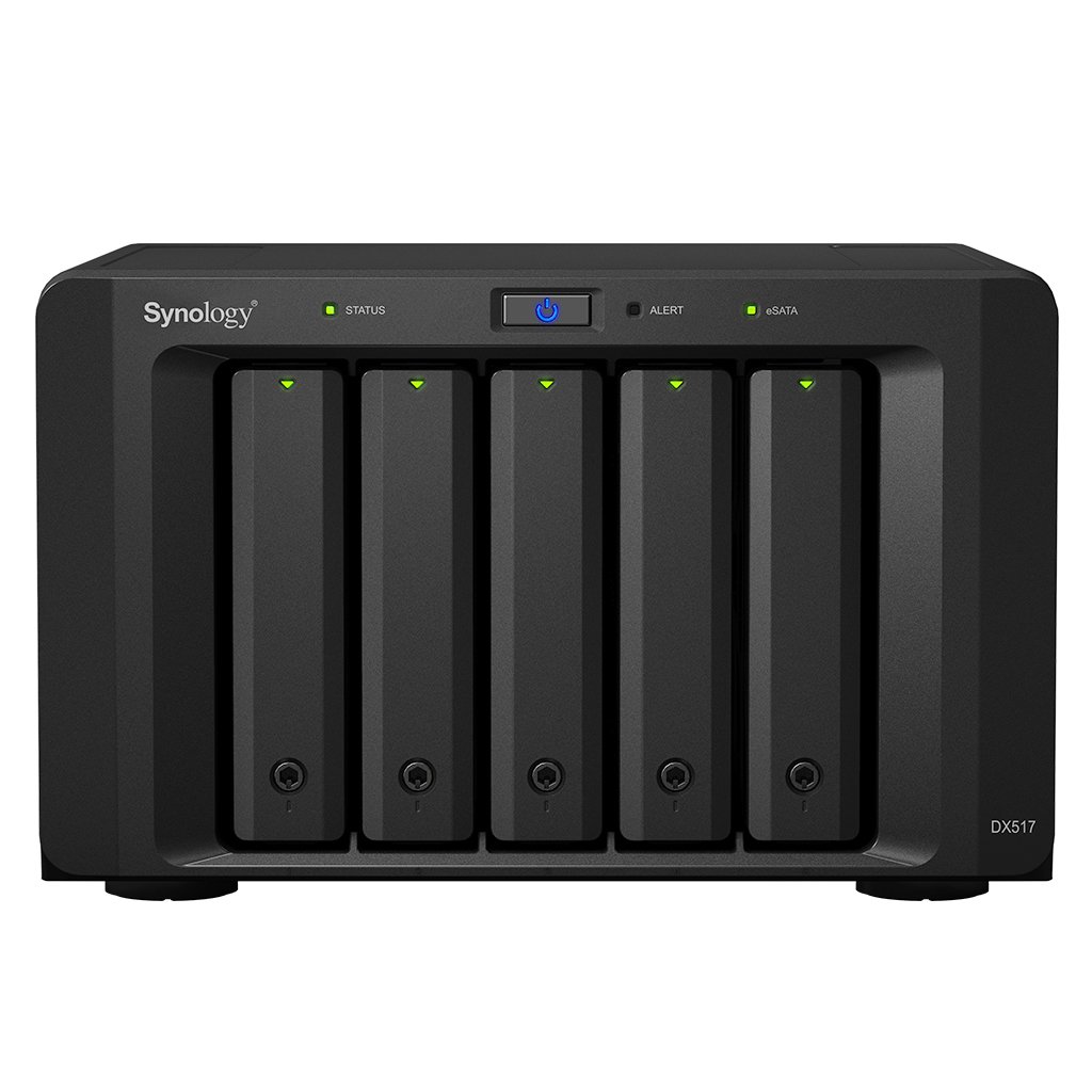 Synology 5bay Expansion Unit DX517 (Diskless) 157 mm x 248 mm x 233 mm