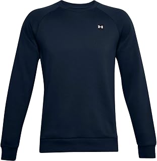 Under Armour Rival Fleece Crew, Comfortable & Breathable Long Sleeve Fleece, Men's Pullover Made With Fast-Drying Fabric Men