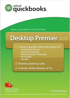 QuickBooks ® Desktop Premier 2019 –Accounting & Invoicing Software, English