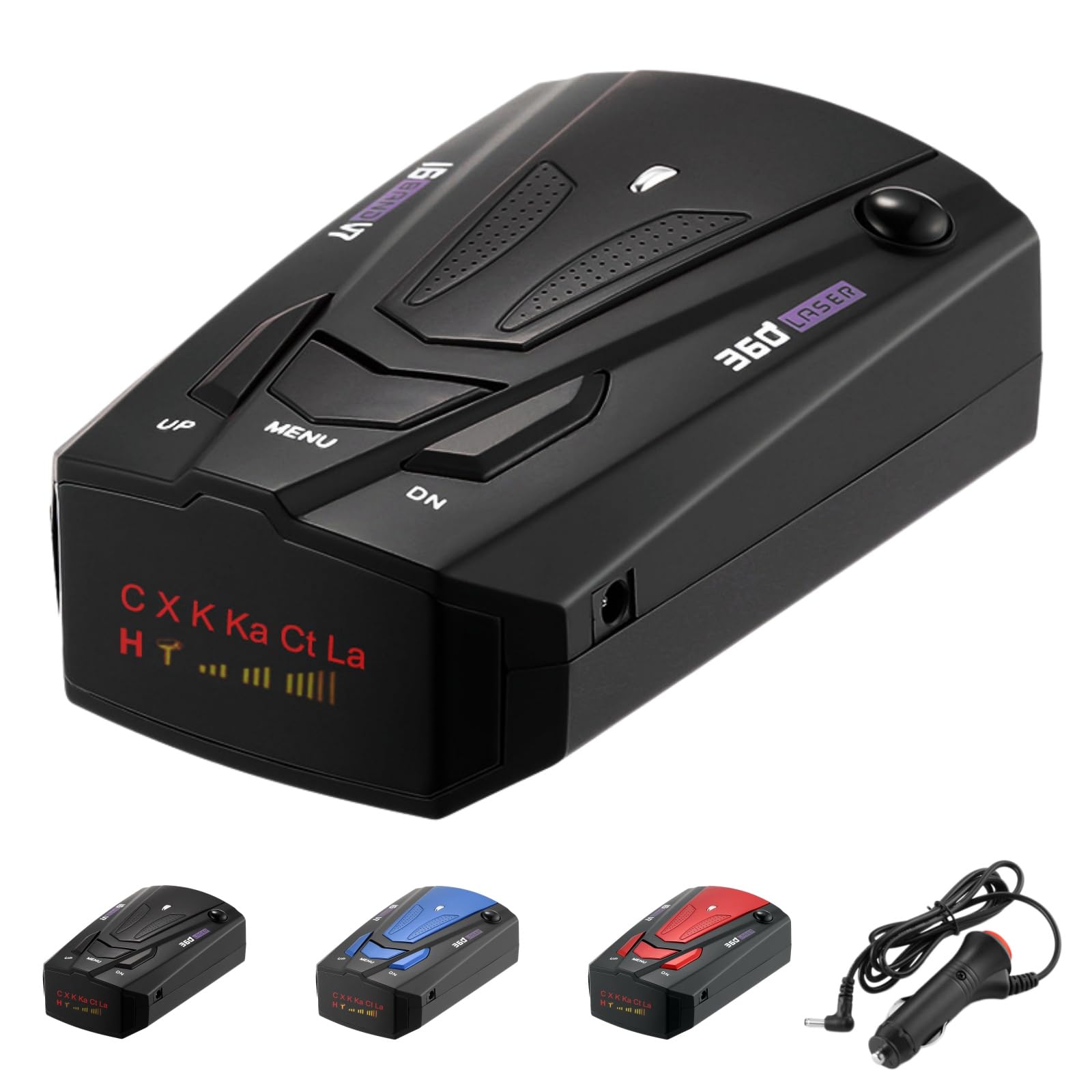 Speeder Pro Radar Detector Car Radar & Speed Camera Detector Long Range Detectio