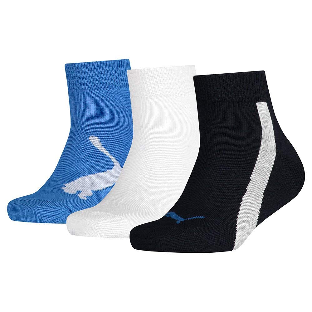 PUMA Bwt Quarter 3p Unisex Socks – Children and Teenagers (Pack of 3)