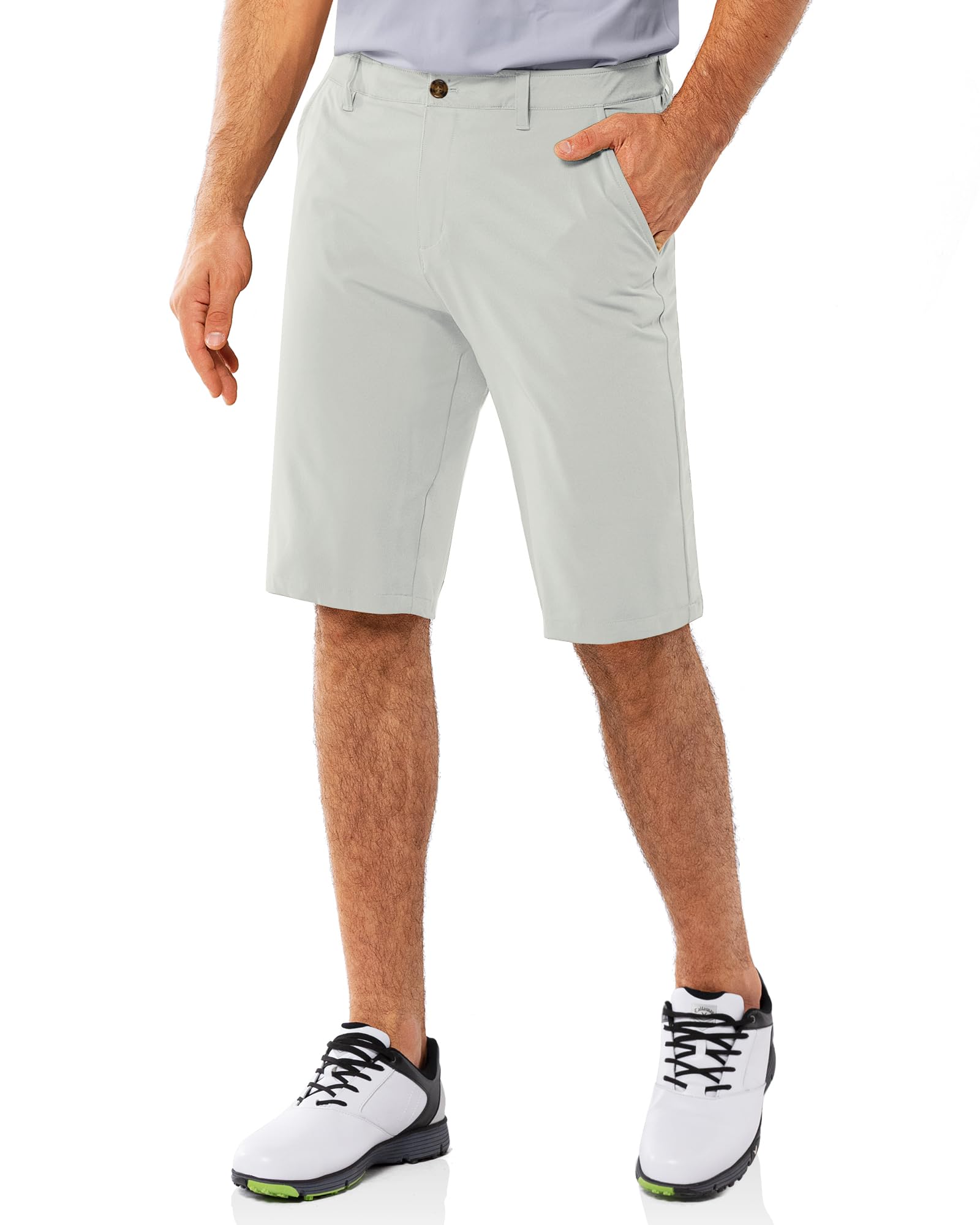 33,000ft Short de golf pour homme, coupe sèche, léger, extensible, à séchage rap