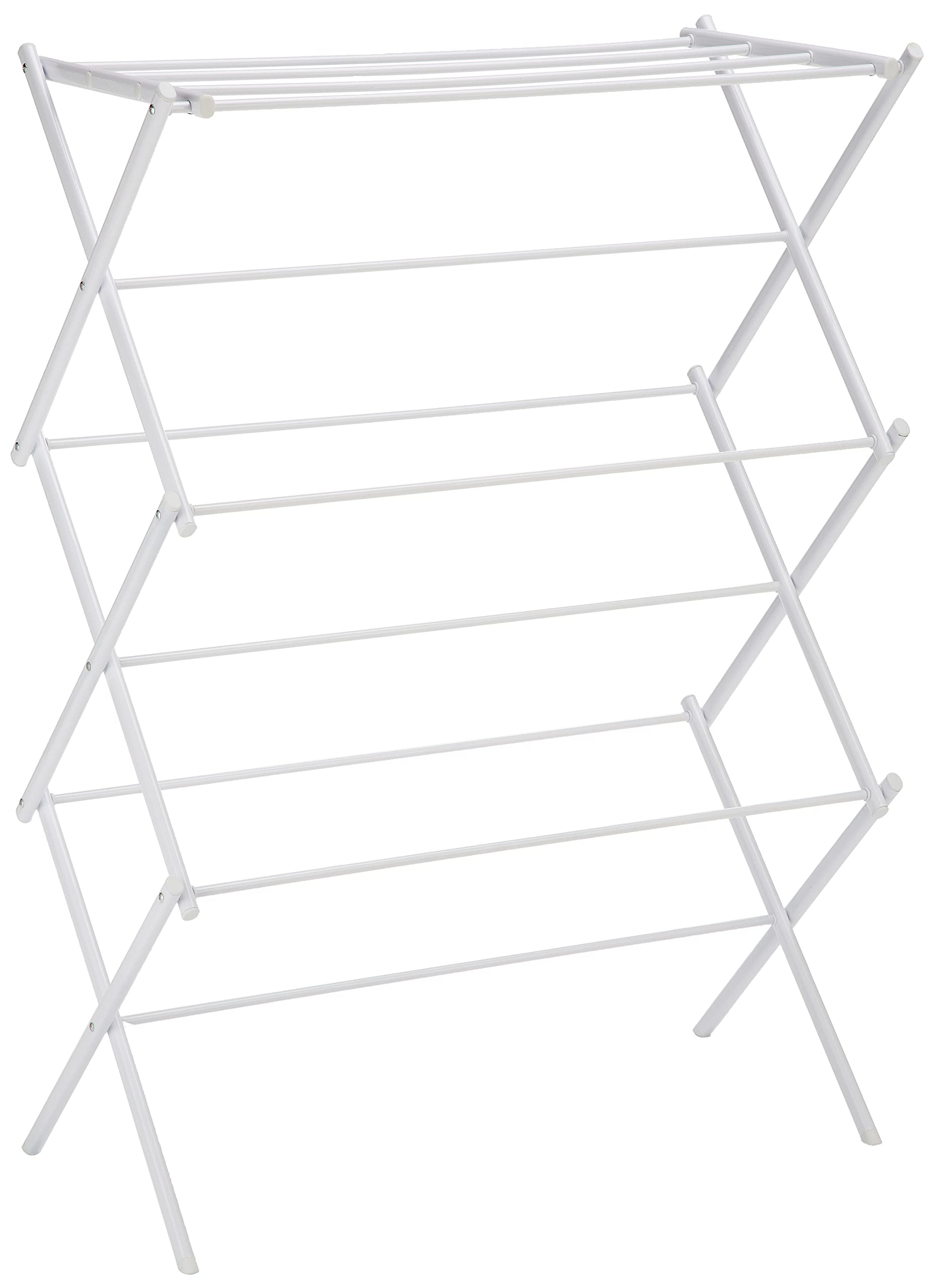 Amazon Basics Foldable Portable Clothes Drying Rack for Indoor Air Drying, Colla
