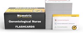 Gerontological Nurse Exam Study Cards: Gerontological Nurse Practitioner Certification Review and Practice Test Questions [Full Color Cards]