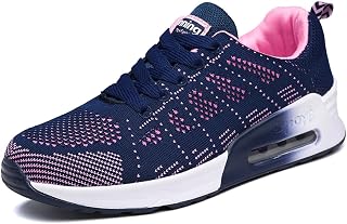 Youecci Women's Running Shoes Sports Fitness Running Sneakers Lace Up Outdoor Shoes with Comfortable
