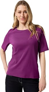 Cecil Women's Basic Ribbed T-Shirt