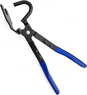 Exhaust Hanger Removal Tool with Blue Handle | Muffler Hanger Removal Pliers, For Removing Rubber Exhaust Hangers, Automotive Exhaust System Repair Tool