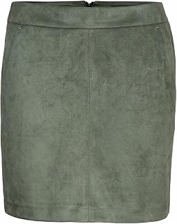 Vero Moda Vmdonnadina Fauxsuede Short Skirt Noos Women's Skirt